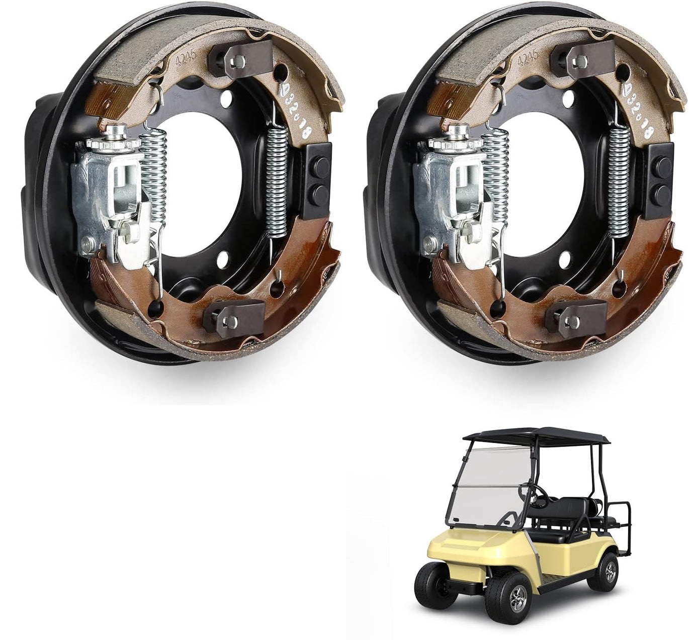 Club Car Brake Assembly, Golf Cart Rear Brake Cluster for Club Car DS Precedent 