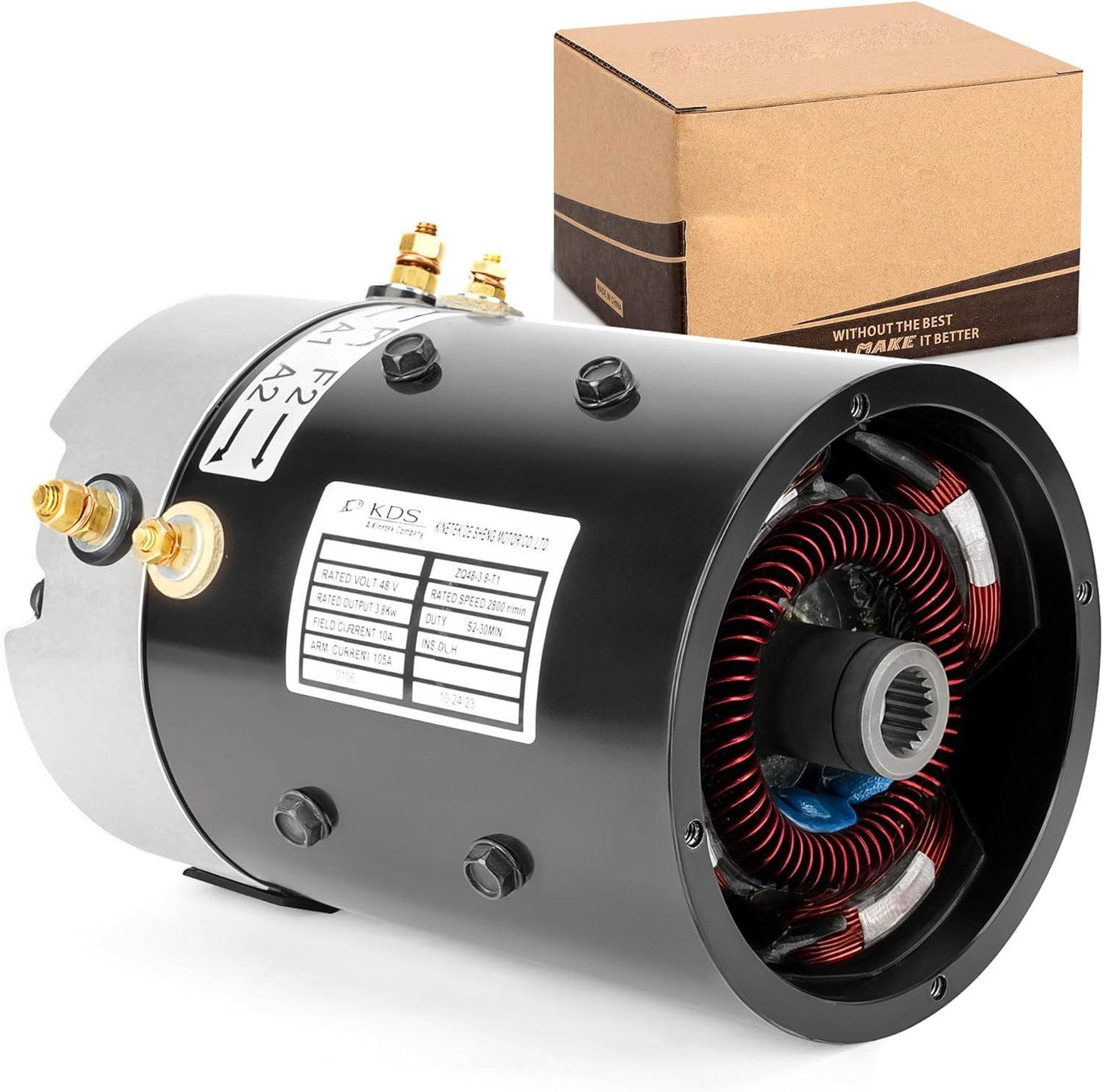 Golf Cart KDS Electric Motor DC 48V 3.7KW for 2001+ Club Car DS & Precedent Mode