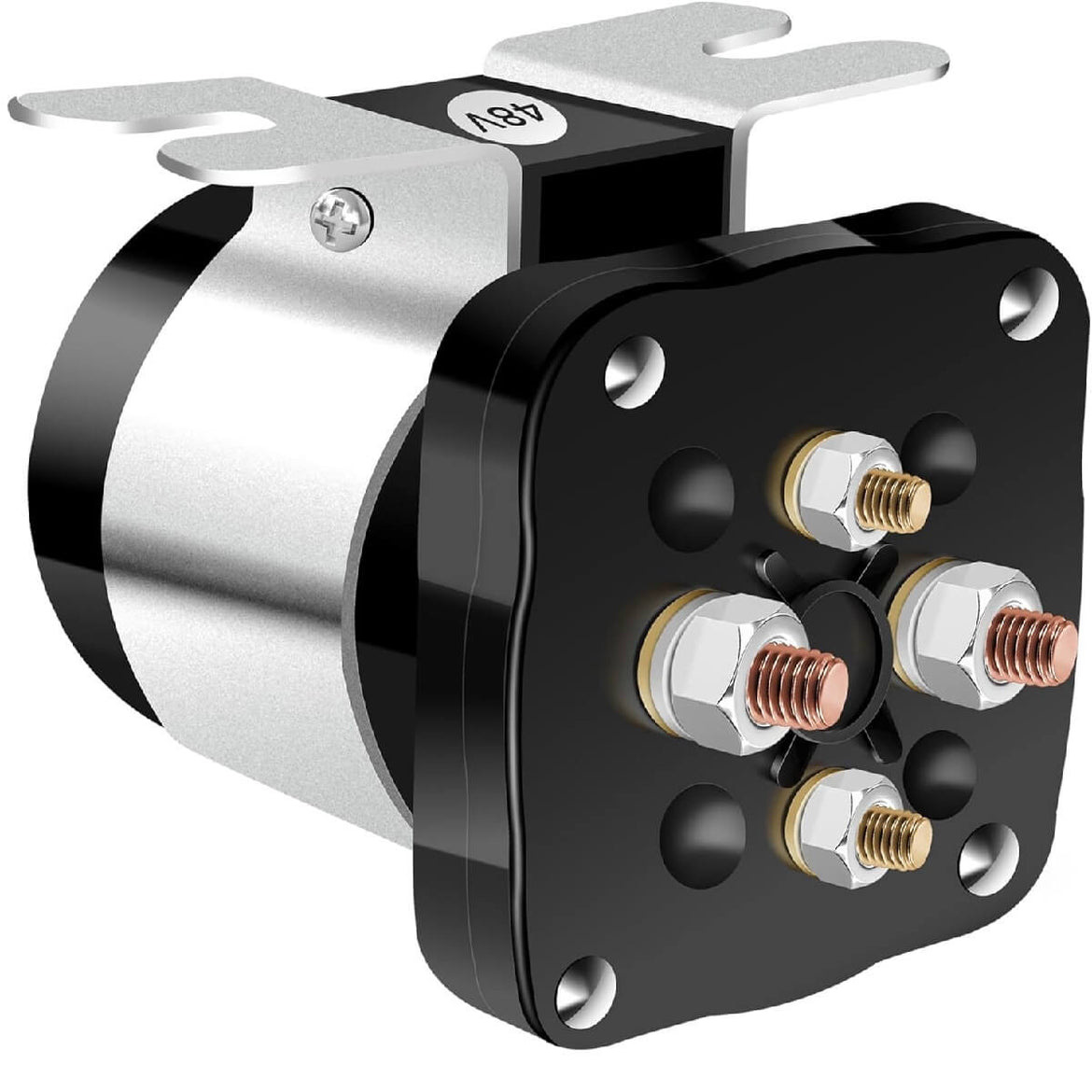 Golf Cart Solenoid 48 Volt 4 Terminal | for EZGO Club Car Yamaha Electric Model,