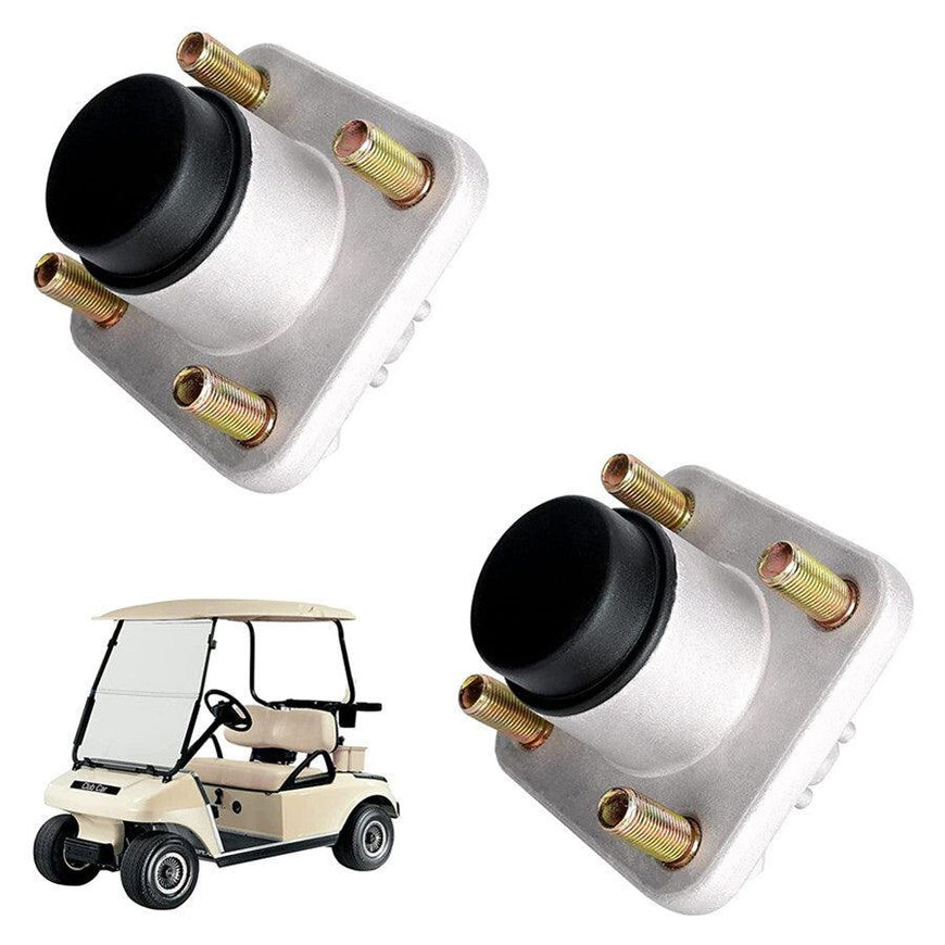 Golf Cart Front Wheel Hub Assembly 2-Pack for Club Car DS & 