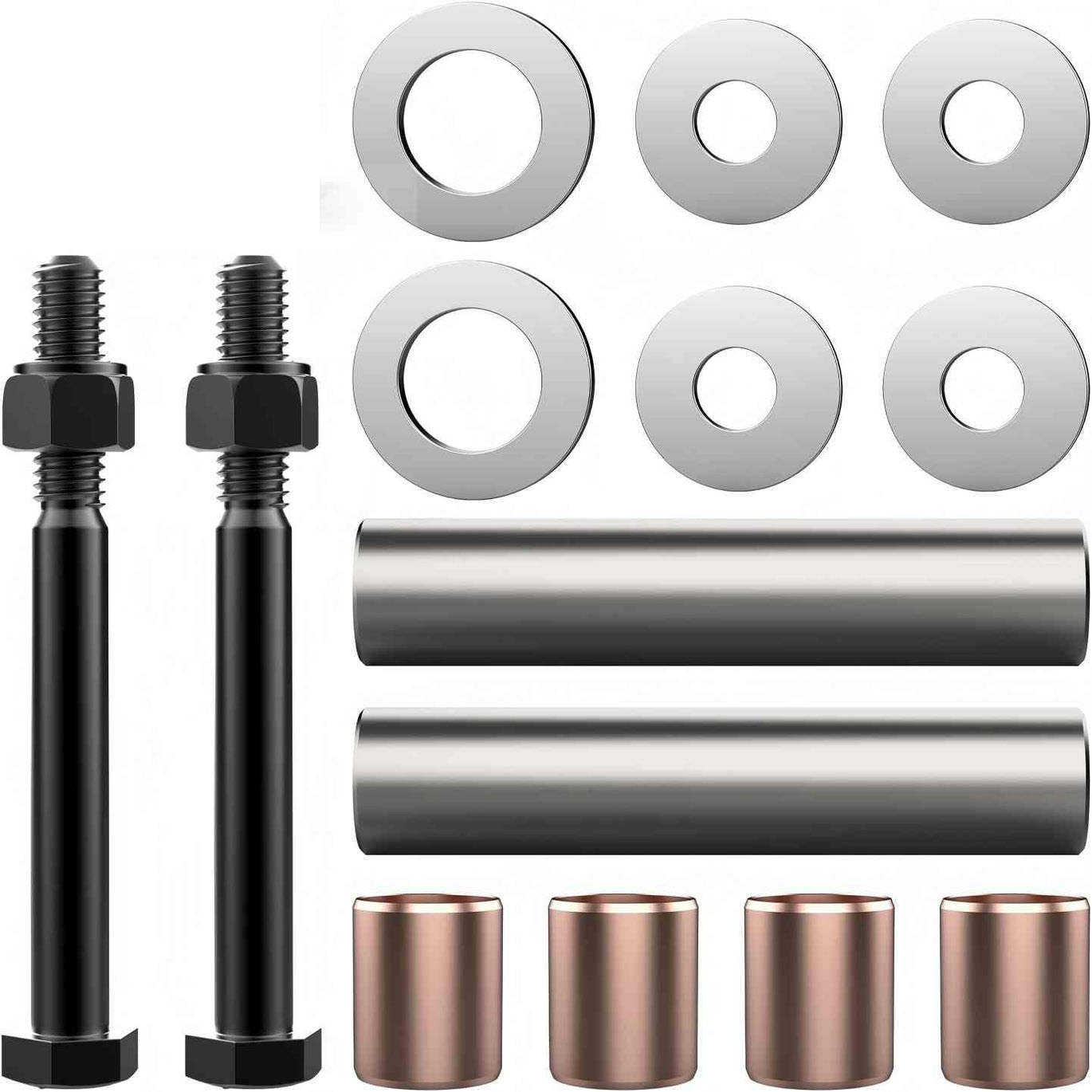 Golf Cart Spindle King Pin Tube Bushing Repair Kit for EZGO 