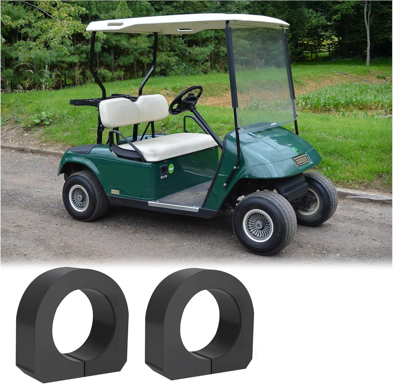 Golf Cart Rear Axle ISOMOUNT Bushings for EZGO TXT/Medalist 