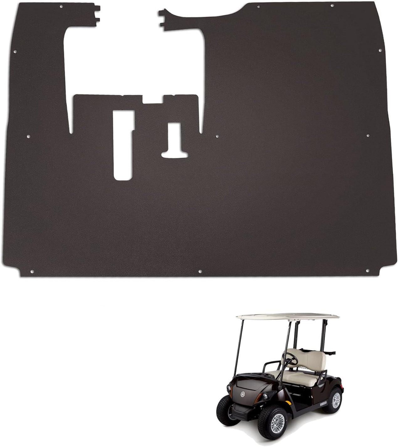 Full Coverage Liner Floor Mat for Club Car Precedent 2004-up