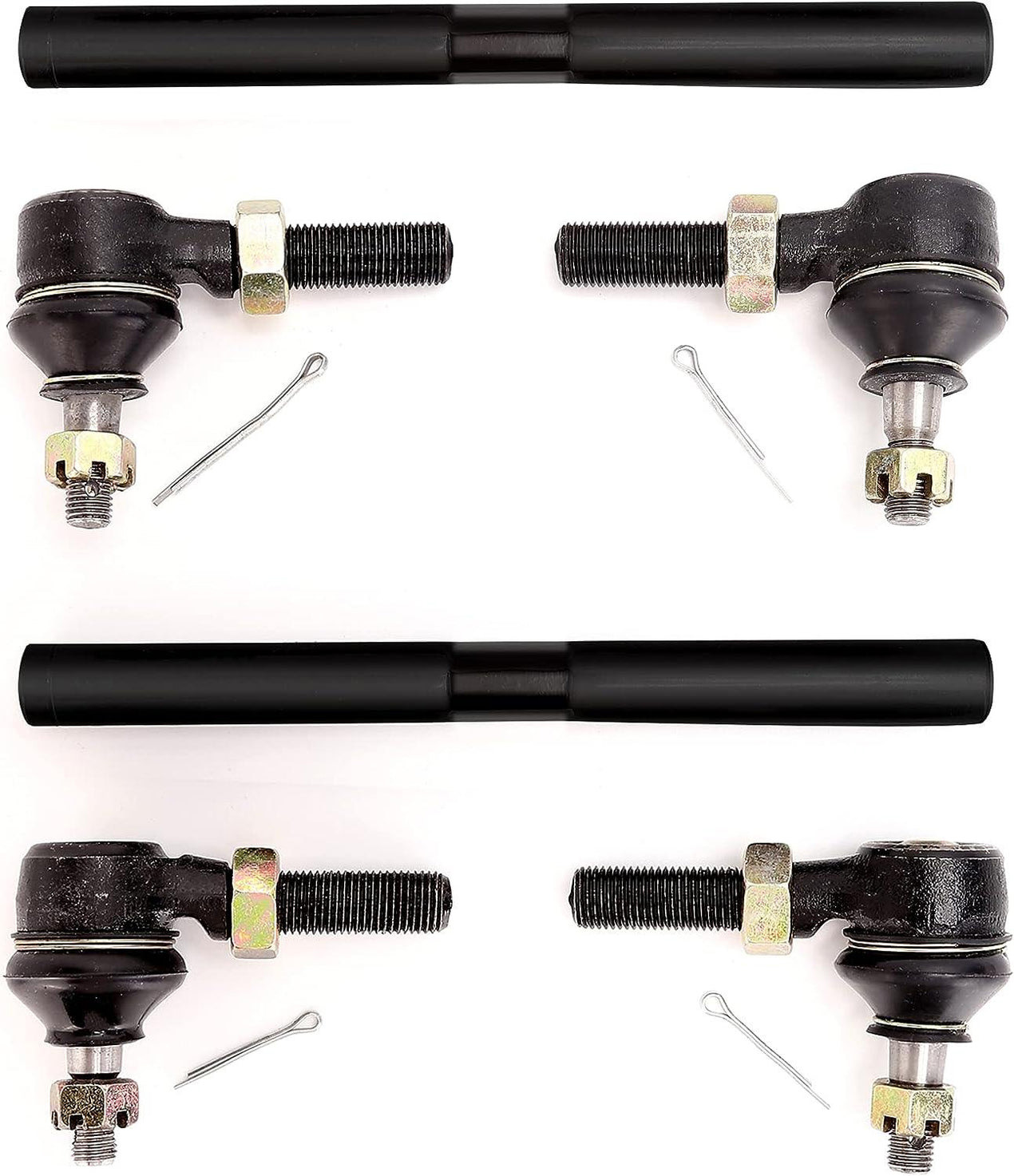 Golf Cart Steering Tie Rod End & Shaft Assembly Kit for EZGO