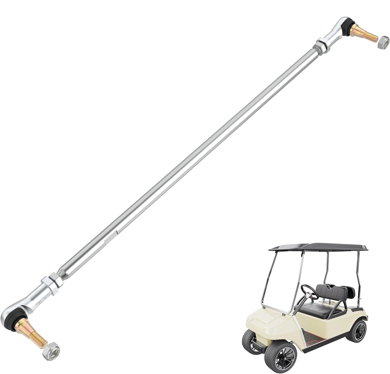 Golf Cart Tie Rod Assembly for 2001-Up EZGO TXT