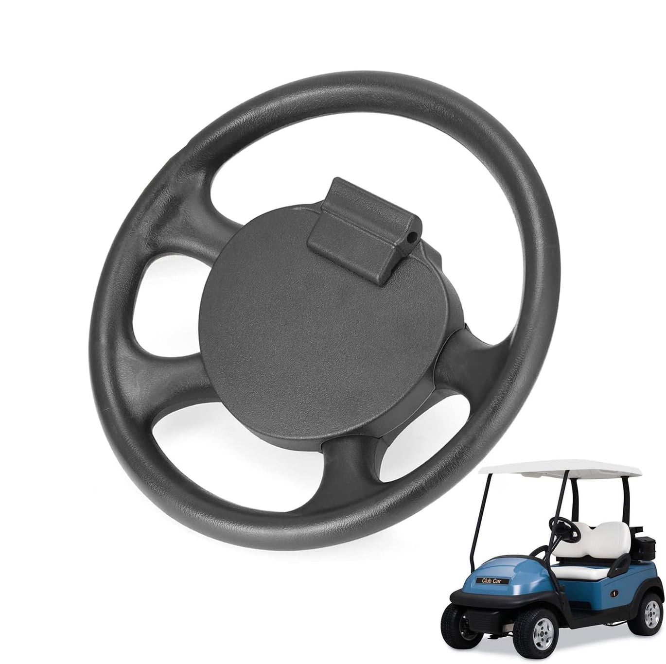 Club Car Precedent Steering Wheel Scorecard Holder with a Pe